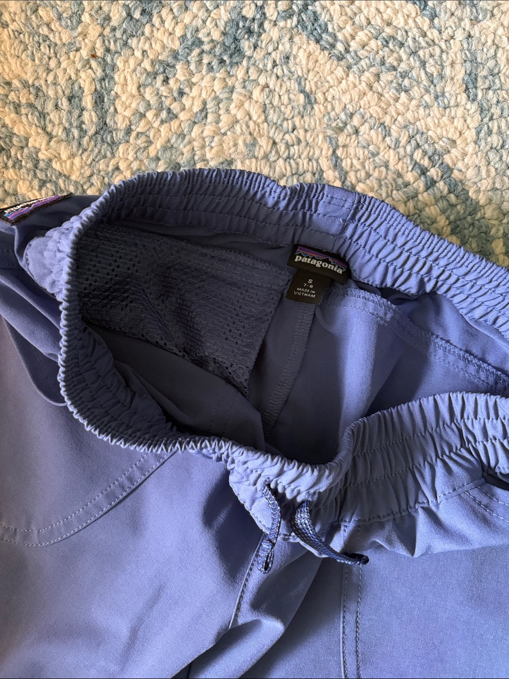 Patagonia Purple Elastic Waist Joggers - Picture 3 of 3